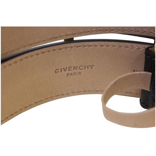 Givenchy Belt Double G Buckle Black Size 38 - Givenchy logo