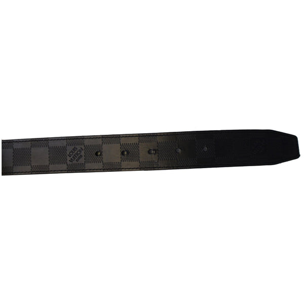 LOUIS VUITTON City Reversible Leather Belt Black 100/40-US