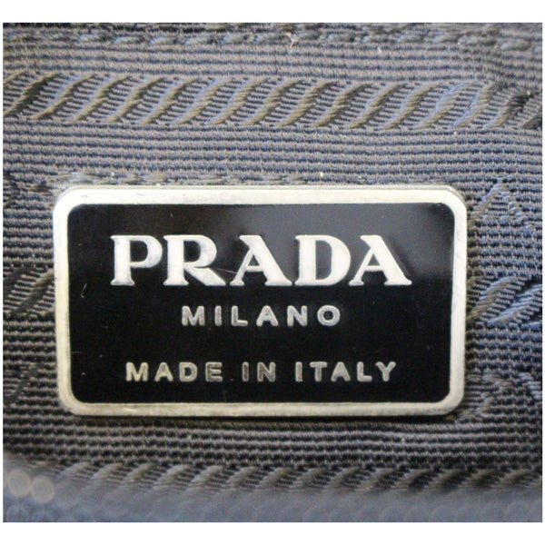 PRADA Tessuto City Nylon Shoulder Bag Black-US