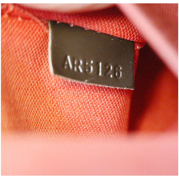 LOUIS VUITTON Alma Damier Ebene Satchel Handbag Brown-US