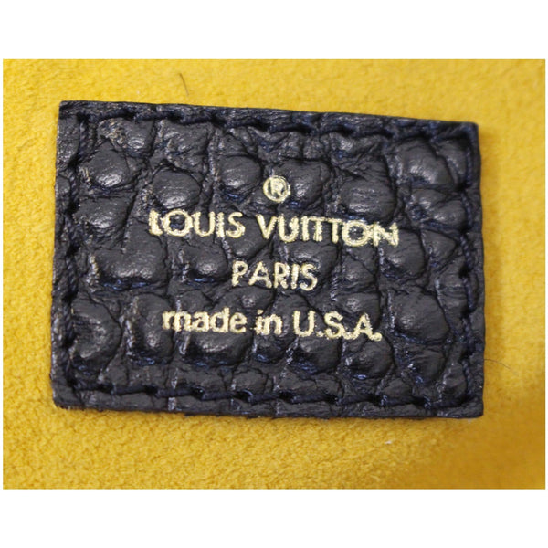 LOUIS VUITTON Cabby GM Monogram Mini Lin Shoulder Bag Black