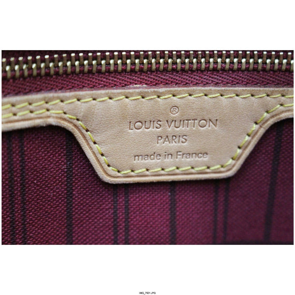 LOUIS VUITTON Neverfull MM Monogram Canvas Tote Shoulder Bag Fuchsia-US