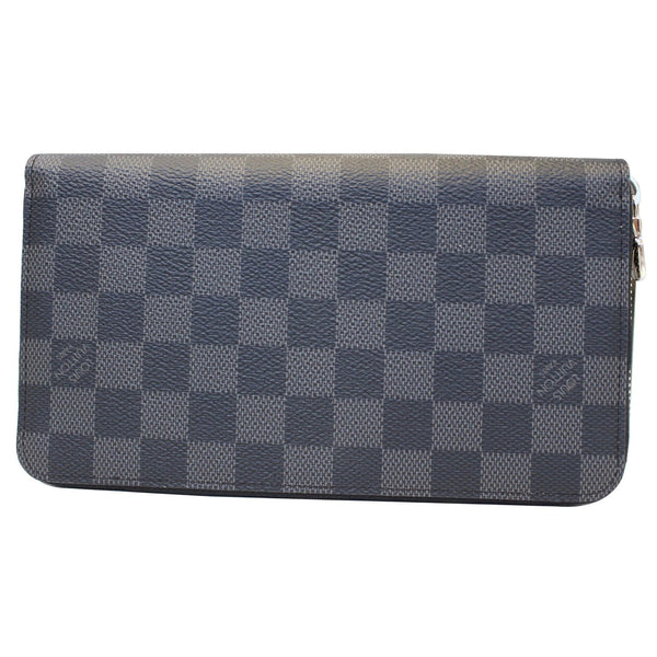 LOUIS VUITTON Zippy Organizer Damier Graphite Wallet Black-US