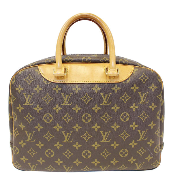 LOUIS VUITTON Deauville Monogram Canvas Satchel Bag