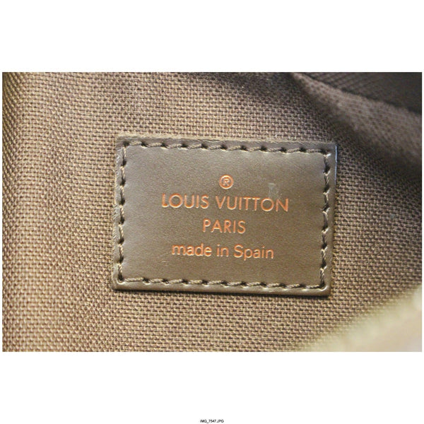 LOUIS VUITTON Geronimos Damier Ebene Hip Bag Brown-US