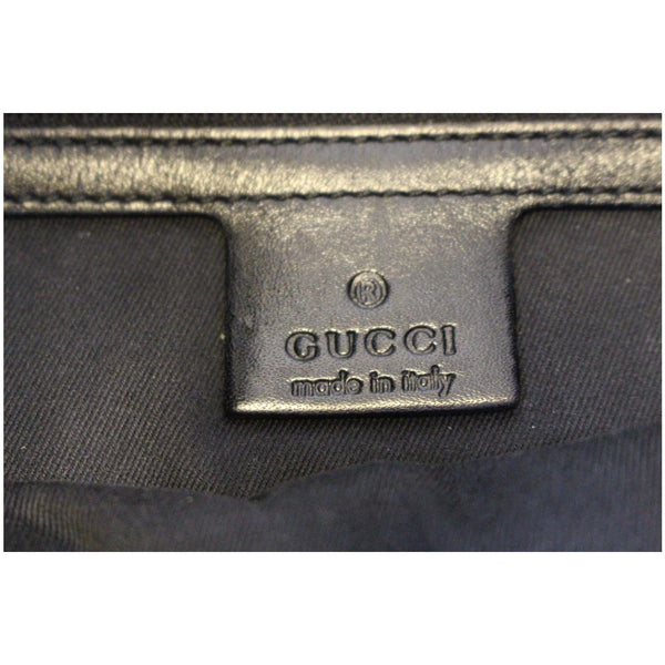 GUCCI GG Canvas Half Moon Black Hobo Bag Black-US