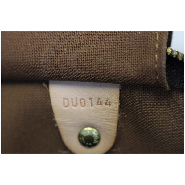 Louis Vuitton Speedy 35 - Lv Monogram Shoulder Bag - button