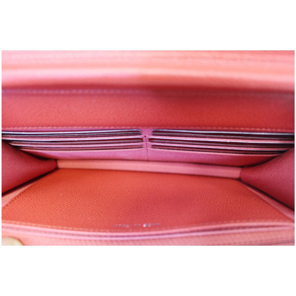 CHANEL Wallet on Chain Grained Calfskin Leather Shoulder Crossbody Bag-US