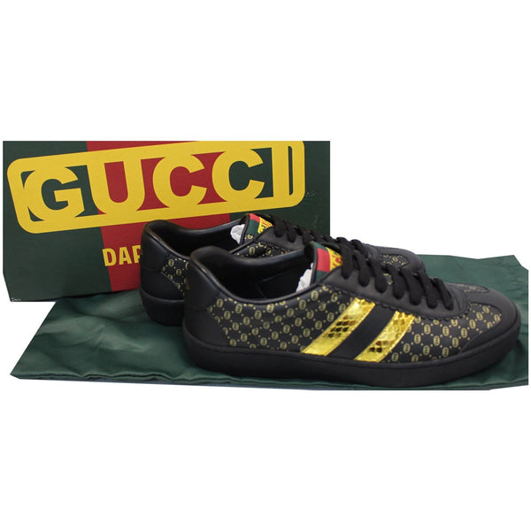 GUCCI Dapper Dan G74 Sneakers Black 536877 US 6