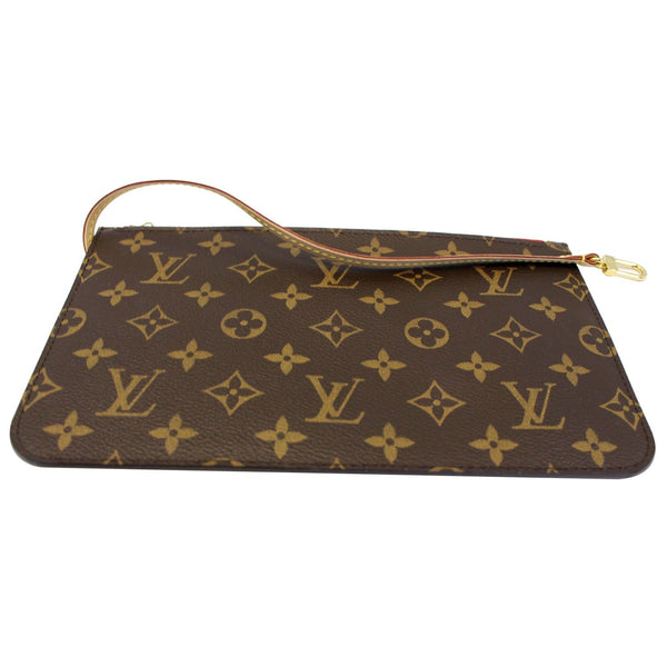 LOUIS VUITTON Pochette Wristlet Pouch Monogram Canvas Neverfull MM/GM-US