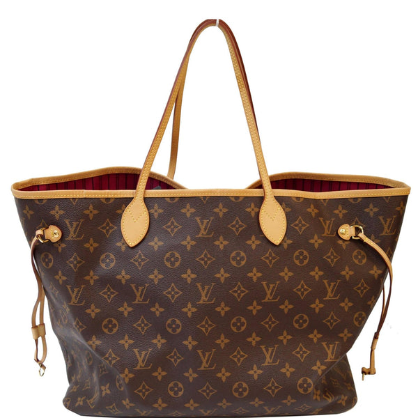LOUIS VUITTON Neverfull GM Monogram Canvas Shoulder Bag Brown