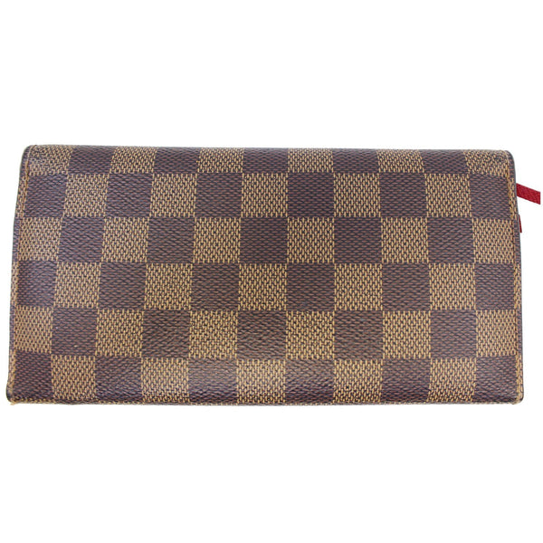 LOUIS VUITTON Damier Ebene Josephine Wallet Brown-US