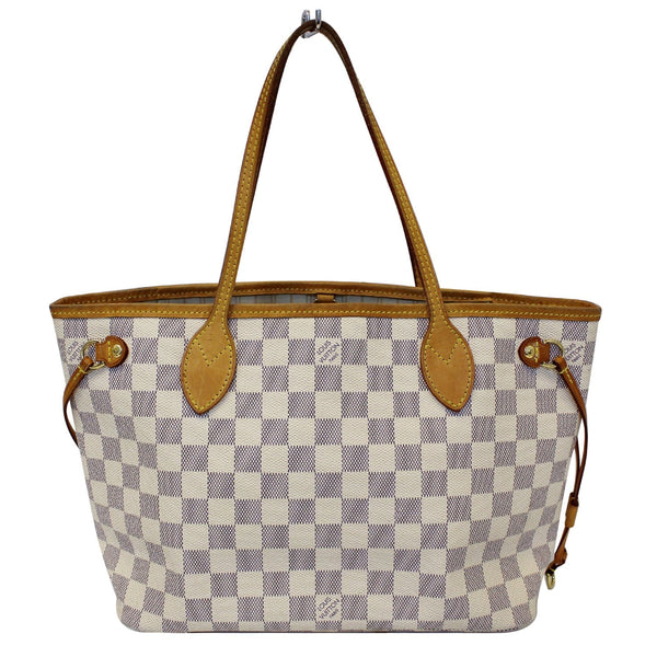 LOUIS VUITTON Neverfull PM Damier Azur Tote Bag