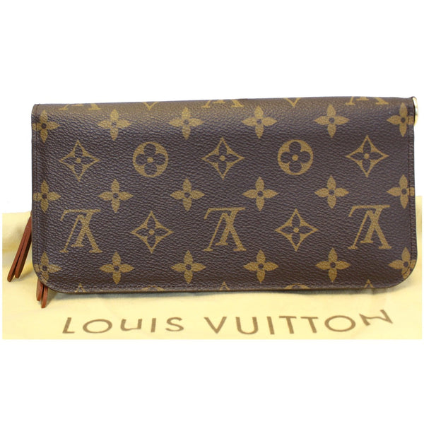 LOUIS VUITTON Insolite Monogram Canvas Wallet Brown