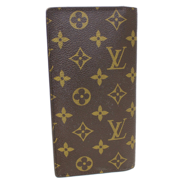 LOUIS VUITTON Brazza Monogram Canvas Wallet Brown-US