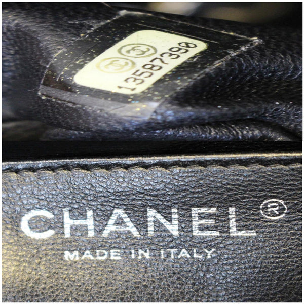 CHANEL Jumbo Classic Single Flap Caviar Leather Shoulder Bag Black-US