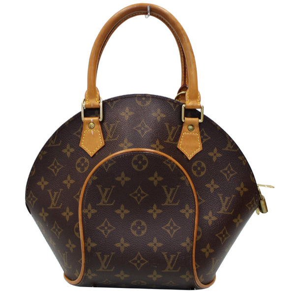 Front look lv Ellipse PM Monogram Canvas Satchel Bag