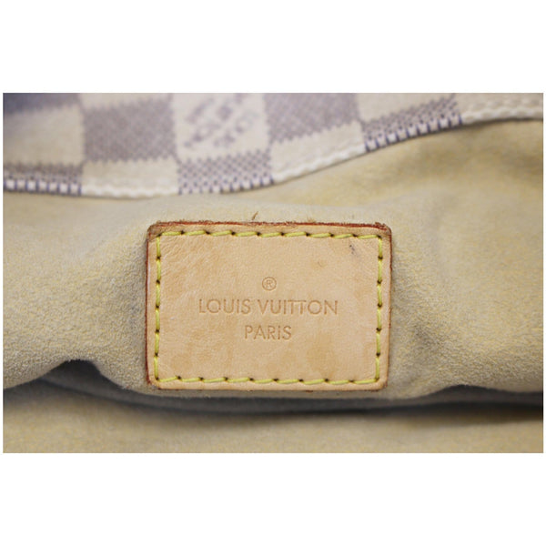 LOUIS VUITTON Artsy MM Damier Azur White Shoulder Bag