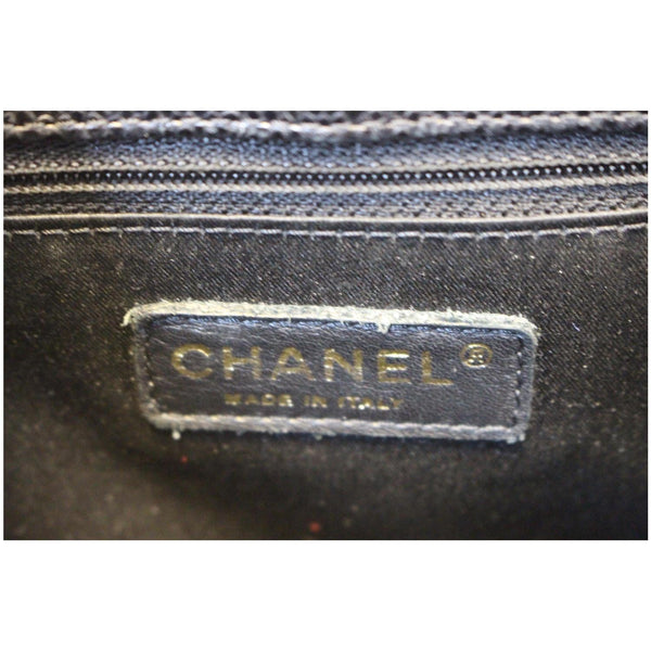 CHANEL Black Caviar Leather Grand Shopping Tote Bag-US