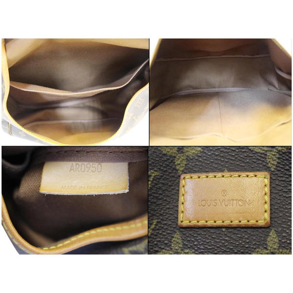 LOUIS VUITTON Saumur 35 Monogram Canvas Shoulder Bag-US