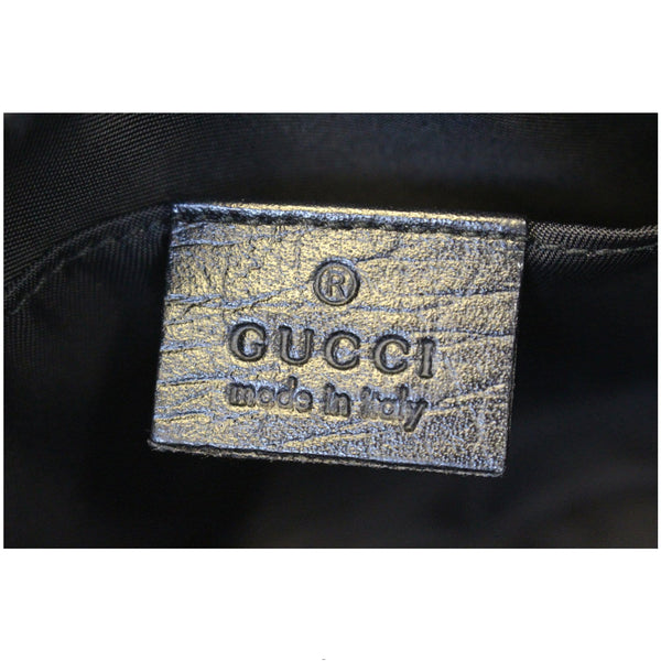 GUCCI GG Supreme Monogram Waist Bum Bag Black 161833-US