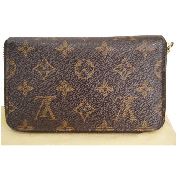 Louis Vuitton Monogram Zippy Canvas Organizer Wallet back view