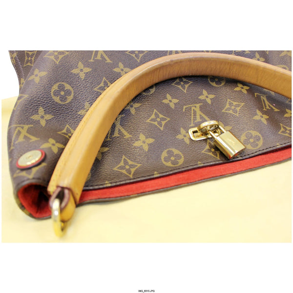 LOUIS VUITTON Gaia Monogram Canvas Shoulder Handbag-US