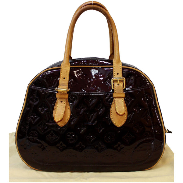Close view Lv Summit Drive Monogram Vernis Satchel Bag