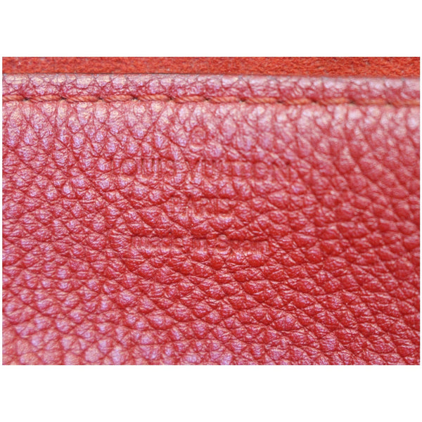 LOUIS VUITTON Pallas Chain Monogram Canvas Crossbody Bag Brown