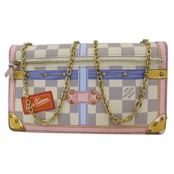 Louis Vuitton Summer Trunks Pochette Gold chain Bag