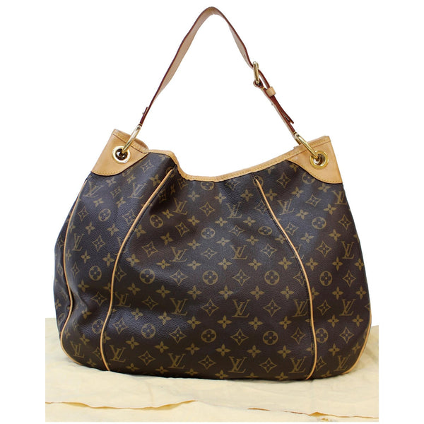 closure view Louis Vuitton Galliera GM Monogram Canvas Shoulder Bag