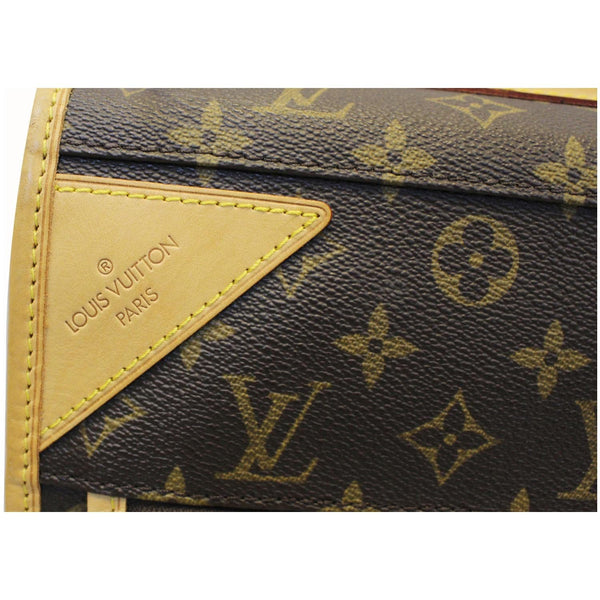 LOUIS VUITTON Monogram Canvas Garment Carrier Bag Brown