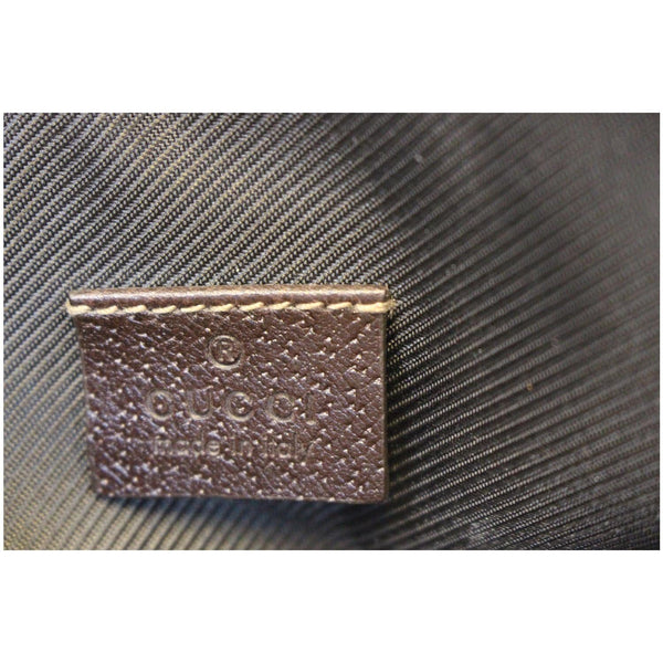 Gucci Beige/Ebony G Canvas Abbey D-Ring Pochette Bag-US