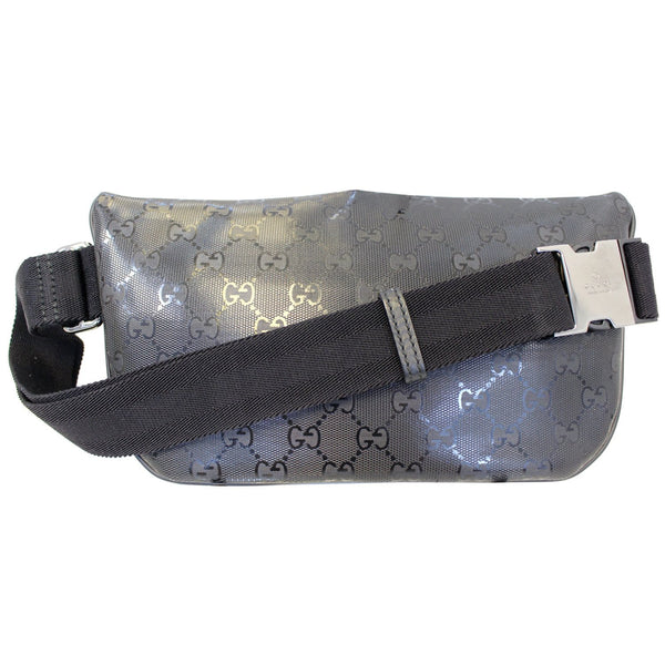 GUCCI GG Imprime Monogram Waist Bum Bag Black 233269-US