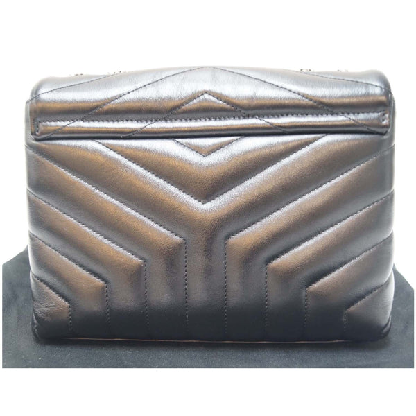 SAINT LAURENT Matelasse Loulou Monogram Calfskin Shoulder Bag Black-US