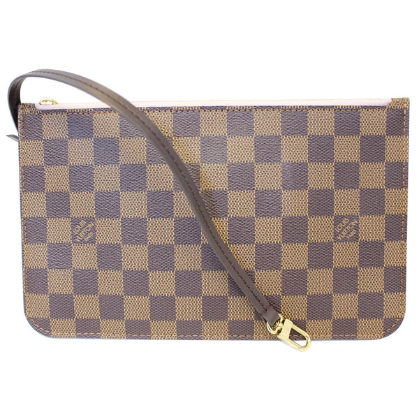 LOUIS VUITTON Pochette Wristlet Pouch Damier Ebene Neverfull GM-US