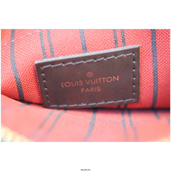 LOUIS VUITTON Pochette Wristlet Pouch Damier Ebene Neverfull MM-US