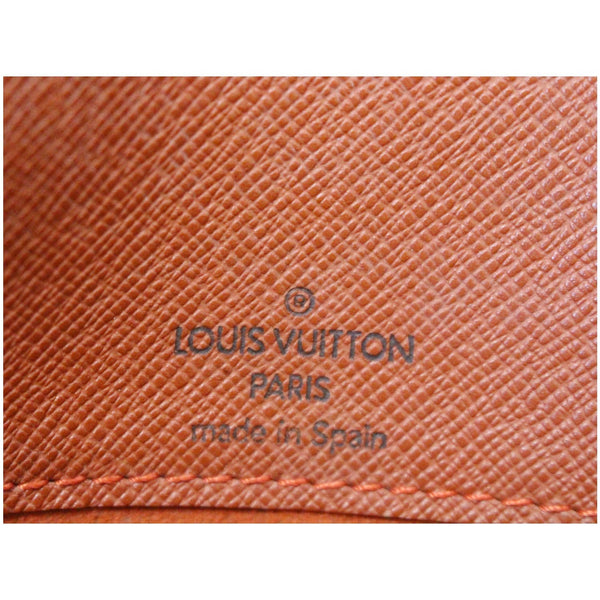 LOUIS VUITTON Musette Tango Long Strap Damier Ebene Crossbody Bag Brown