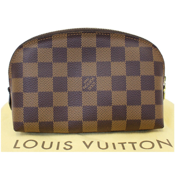 LOUIS VUITTON Damier Ebene Pochette Cosmetic Pouch-US
