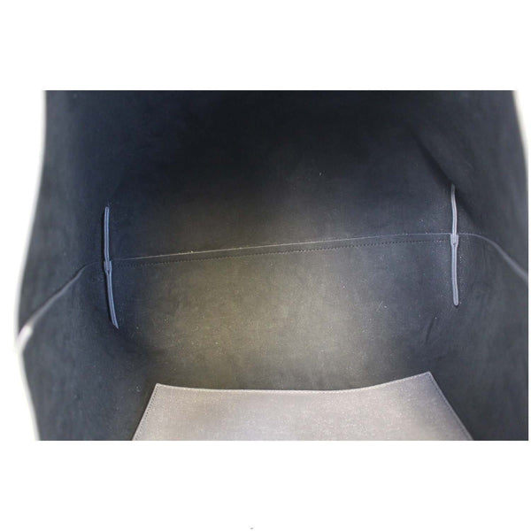 Tom Ford Large Grained Leather T Tote Bag - inside view