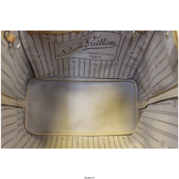 LOUIS VUITTON Neverfull MM Monogram Canvas Tote Bag Brown-US