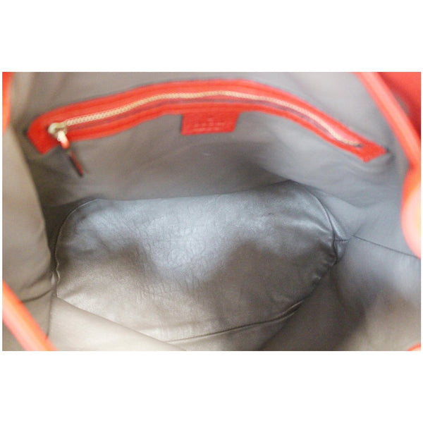 GUCCI Lady Tassel Bucket Leather Shoulder Bag Red 354472