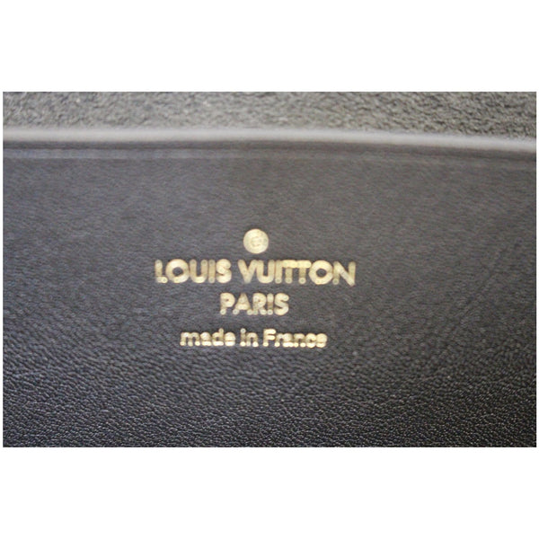 LOUIS VUITTON Love Note Calfskin Leather Shoulder Bag Black-US