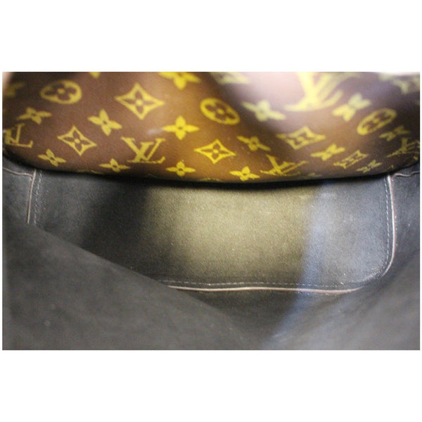 LOUIS VUITTON NeoNoe Monogram Canvas Shoulder Bag Black