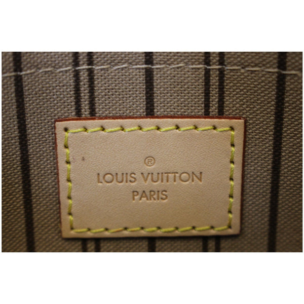 LOUIS VUITTON Monogram Canvas Pochette Wristlet Pouch Neverfull MM