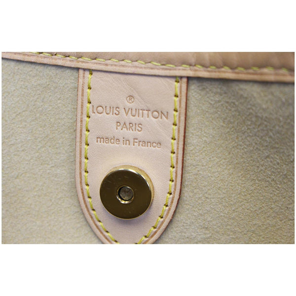 LOUIS VUITTON Galliera PM Monogram Canvas Shoulder Handbag Brown