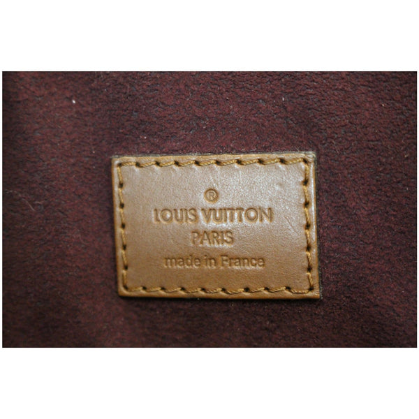 LOUIS VUITTON Belmont Damier Ebene Shoulder Bag Brown