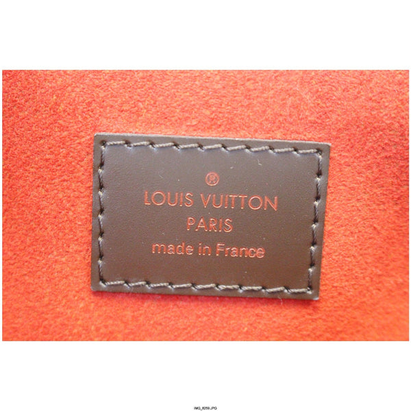 LOUIS VUITTON Trevi PM Damier Ebene Brown Shoulder Bag-US