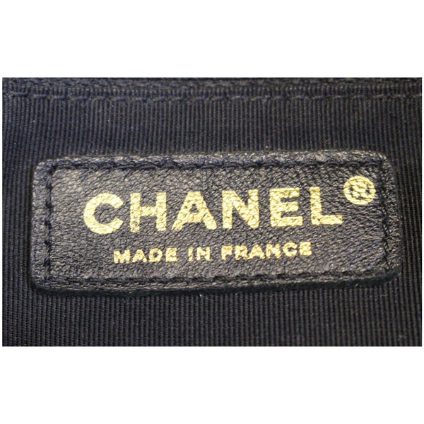 CHANEL Large Shopping Flap Shoulder Bag Black-US