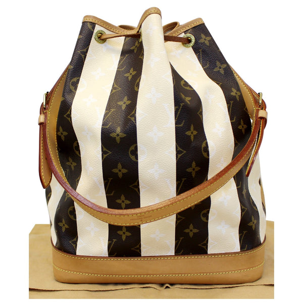 LOUIS VUITTON Noe Large Monogram Rayure Shoulder Bag Limited-US